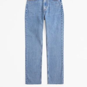 Abercrombie the ankle straight ultra high rise Curve Love Size 6 EUC only worn